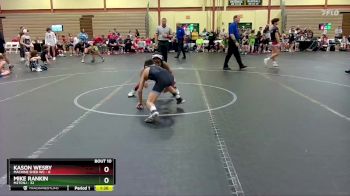 84 lbs Round 4 (6 Team) - Kason Wesby, Machine Shed WC vs Mike Rankin, M2TCNJ