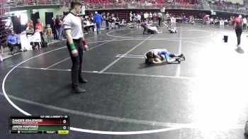 59 lbs Cons. Round 4 - Zander Krajewski, Waverly Wrestling Club vs Jaron Martinez, MWC Wrestling Academy