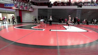 125 lbs Rr Rnd 2 - Sayben Owen, Perry Girls Wrestling Club vs Eliana Banks, Shawnee High School Girls