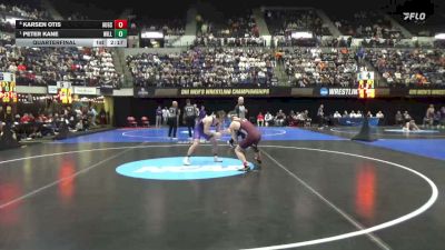 157 lbs Quarterfinal - Peter Kane, Williams vs Karsen Otis, Augsburg