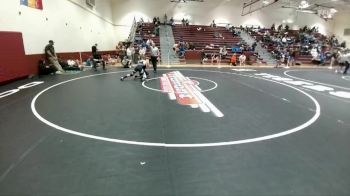 120 lbs Cons. Round 4 - Kaiden Shatto, Douglas vs David Perez, Jackson Hole