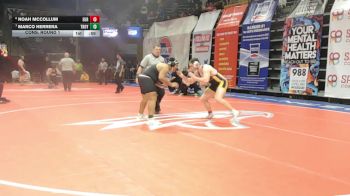 285 Class 4 lbs Cons. Round 1 - Noah McCollum, Eureka vs Marco Herrera, Troy Buchanan