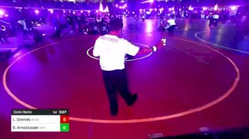 109 lbs Consolation - Liam Downes, Woodland Park Jr WC vs Brett Arnoldussen, War