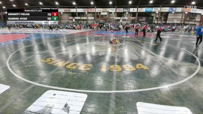 65 lbs Quarterfinal - Bennett Fields, PACK732 vs Gabriel Ryan, Thermopolis Wrestling Club