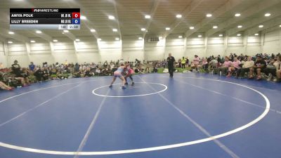 100 lbs Aniya Polk, Ohio Blue vs Lilly Breeden, Missouri Blue