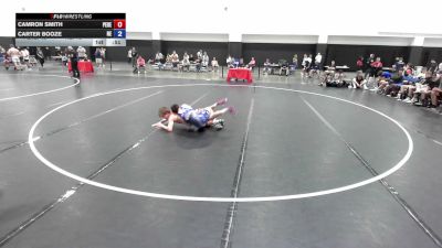 120 lbs Camron Smith, Pennsylvania Red vs Carter Booze, Team Nebraska
