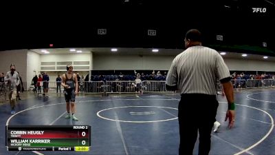 150 lbs Round 2 - William Karriker, Hickory Ridge vs Corbin Heugly, Trinity