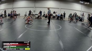 60 lbs Semis (4 Team) - Cooper Cerefice, PA Alliance vs Hunter Vermeulen, Mat Warriors