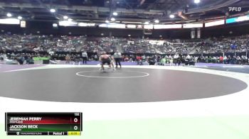 132 lbs Cons. Round 3 - Jackson Beck, Meridian vs Jeremiah Perry, Fruitland