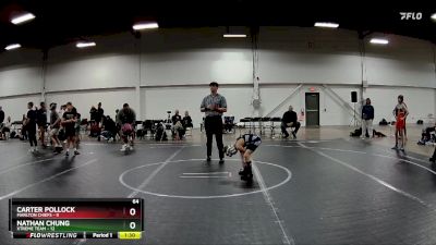 64 lbs Semis (4 Team) - Nathan Chung, Xtreme Team vs Carter Pollock, Marlton Chiefs