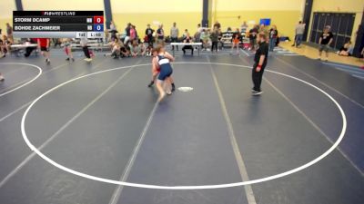 225 lbs Champ. Round 2 - Storm DCamp, MN vs Bohde Zachmeier, ND