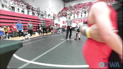 49 lbs Consi Of 16 #2 - Ash Cermak, Perry Wrestling Academy vs Cruz Wunderlich, Chandler Takedown Club