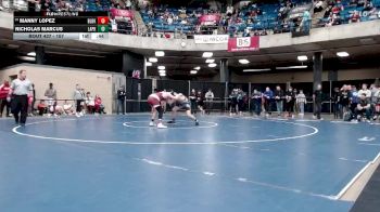 157 lbs Cons. Round 1 - Manny Lopez, Unattached vs Nicholas Marcus, NILES NORTH