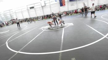 83 lbs 3rd Place - Brighton Crandell, Mogollon vs Andrew Randall, NAZ Grapplers