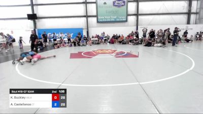 61 kg Consi Of 4 - Kinley Buckley, Valkyrie Girls WC vs Allison Castellanos, Cordoba Trained