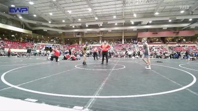 105 lbs Quarterfinal - Tyler McCracken, Bear Cave vs Kyron Schneider, Wamego