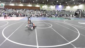 90 lbs Quarterfinal - Malachi Pettis, Team Aggression vs Zaiden Hill, Nevada Elite