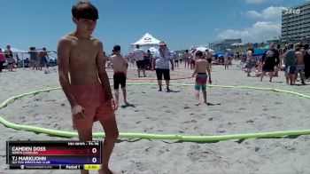 73-76 lbs Round 1 - Camden Doss, North Carolina vs Tj Markijohn, Sly Fox Wrestling Club