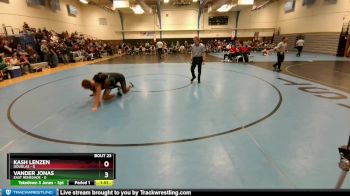 165 lbs Placement - Kash Lenzen, Douglas vs Vander Jonas, East Renegade