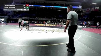 190 lbs Cons. Semi - Liam Forsyth, West Park vs Noah Daniels, Sheldon