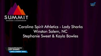 Carolina Spirit Athletics - Lady Sharks [2025 L4.2 Senior - Small Prelims] 2025 The D2 Summit