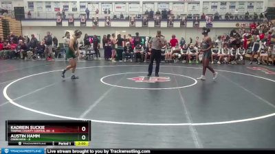 150 lbs 2nd Wrestleback (16 Team) - Austin Hamm, Creekview vs Kadrein Suckie, Thomas County Central HS