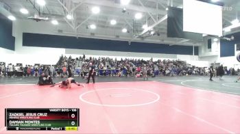 106 lbs Cons. Round 3 - Damian Montes, Yucaipa Thunder Wrestling Club vs Zadkiel Jesus Cruz, Menifee Wrestling Club