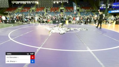 106 lbs Quarters - Abigail Gonzalez, FL vs Marie Sharp, NJ