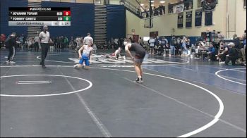 121 lbs Quarterfinal - Jovanni Tovar, Miami Southridge vs Tommy Gretz, Connellsville