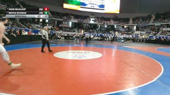 6A 190 lbs Semifinal - John Maalouf, Spain Park Hs vs Bryce Schwan, Athens