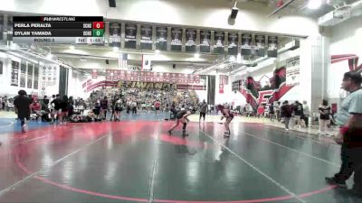 130 lbs Round 3 - Dylan Yamada, Socal Hammers vs Perla Peralta, Deep Waters RTC
