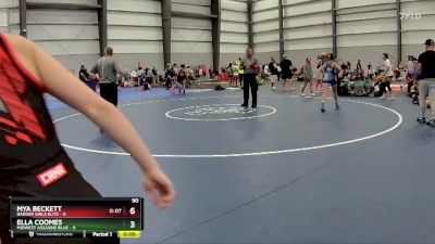 95 lbs Final - Brynn Engel, Badger Girls Elite vs Roz Mosher, Midwest Assasins Blue