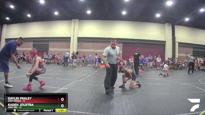 75 lbs Round 2 (6 Team) - Daylin Fraley, Ohio Heroes vs Kaden Joustra, ARES Red