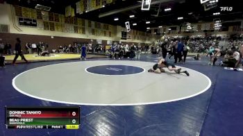 157 lbs Champ. Round 3 - Beau Priest, Bakersfield vs Dominic Tamayo, Oak Hills