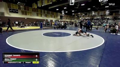 157 lbs Champ. Round 3 - Beau Priest, Bakersfield vs Dominic Tamayo, Oak Hills