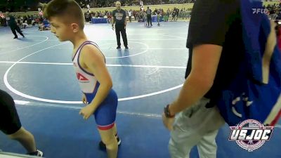 100 lbs Round Of 16 - Aiden Mehring, Smith Wrestling Academy vs Bentley Smith, F-5 Grappling