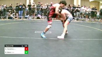 144 lbs Round Of 128 - Nico Yazzolino, All-Phase WC vs Sebastian Calvo, Newark WC