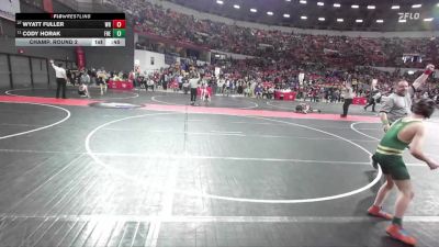 100 lbs Champ. Round 2 - Cody Horak, Freedom vs Wyatt Fuller, Wisconsin Rapids