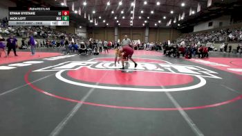 190E Semifinal - Jack Lott, McAlester vs Ethan Uyetake, Lincoln Christian