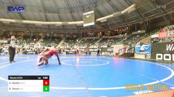 125 lbs Round Of 64 - Arihant Boddu, Best Trained vs Braden Perez, Owasso Takedown Club