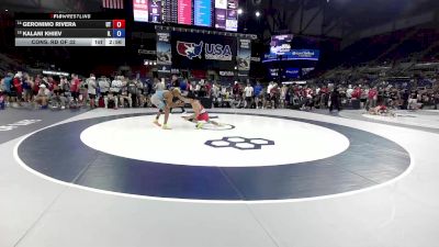 132 lbs Cons. Rd Of 32 - Geronimo Rivera, UT vs Kalani Khiev, IL