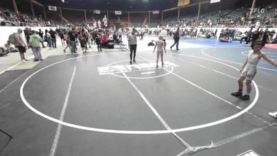 82 lbs Rr Rnd 3 - Alpha Warren, Dove Creek Bulldogs vs Majors Ortiz, Lockjaw WC