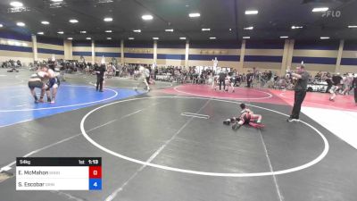 54 kg Consi Of 4 - Easton McMahon, Shootbox Wrestling Club vs Sebastian Escobar, Grindhouse WC