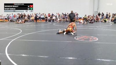 132 lbs Round 3 (6 Team) - Bronson Begley, Dayton Bandits vs Wyatt Bunch, Refinery Wrestling