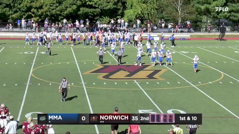 Replay: Mass Maritime vs Norwich | Sep 20 @ 2 PM