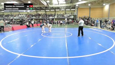 145 lbs Consolation - Martina Gili Fernandez, Maine Central Institute vs Maddie Cooper, East Haven