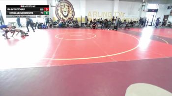106 lbs Cons. Round 4 - Isaac Wozniak, Norco vs Hernand Sarmiento, Perris