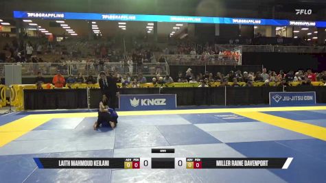 Miller Raine Davenport vs Laith Mahmoud Keilani 2025 Pan Kids Jiu-Jitsu IBJJF Championship