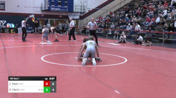 141 lbs Rr Rnd 1 - Zach Keal, Army vs Greyson Clark, Purdue