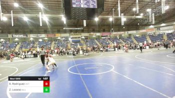 101 lbs Semifinal - Sophia Rodriguez, Victory WC vs Zailey Lozano, Valley Bad Boys